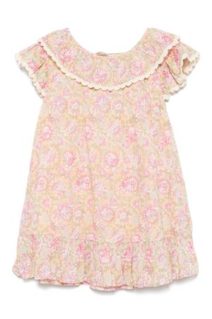 multicolor cotton dress LOUISE MISHA KIDS | GRIS25S0152YELLOWCAPRICOVE